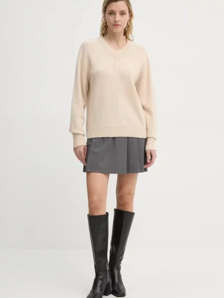 Светр з кашеміру A.L.C. Calven бежевий