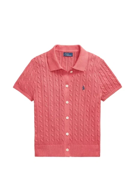 Scurt cămașă Polo Ralph Lauren cu cordon tricotate albastru