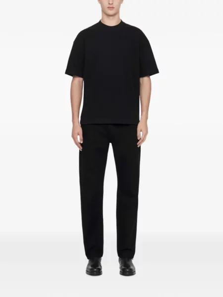 Tricou Allsaints cu broderie negru
