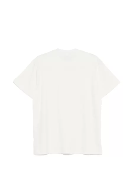 Tricou Lardini scurt alb
