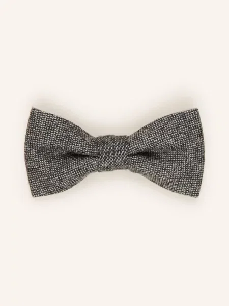 Prince Bowtie Sada: Obleková Vesta Motýlek A Kapesníček Do Náprsní tmavě šedá