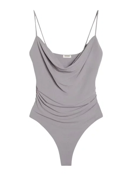 Bershka Tricou body gri