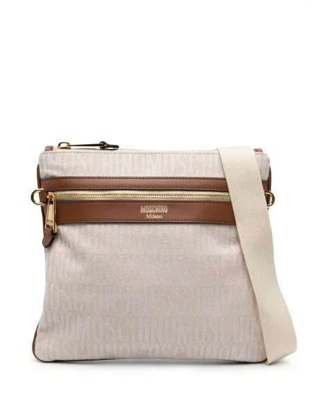 Geanta crossbody Moschino din jacard