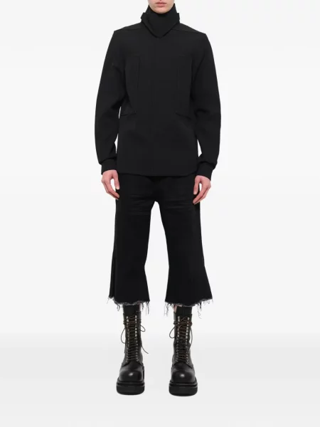 Cămașă Rick Owens de lână negru