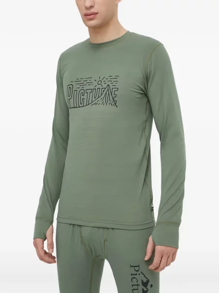 Termoaktivní spodní prádlo Picture s potiskem zelené