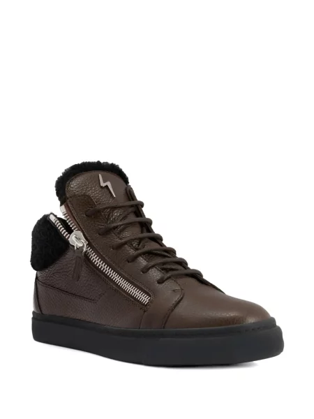 Sneakerși Giuseppe Zanotti Kriss din piele maro