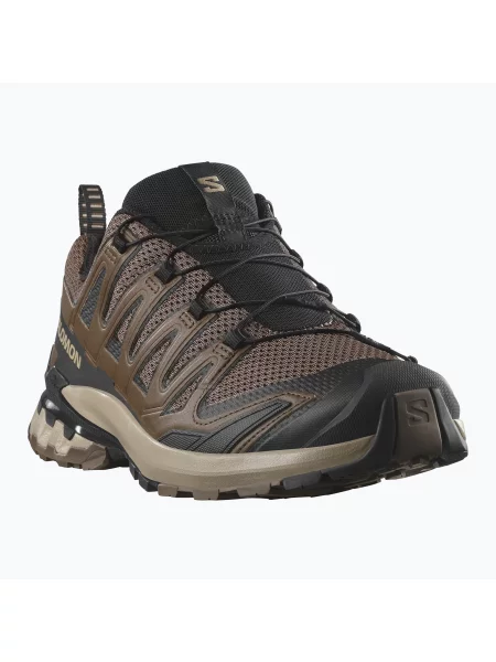 Кросівки для бігу Salomon XA Pro 3D V9 falcon/desert tan/black чорні