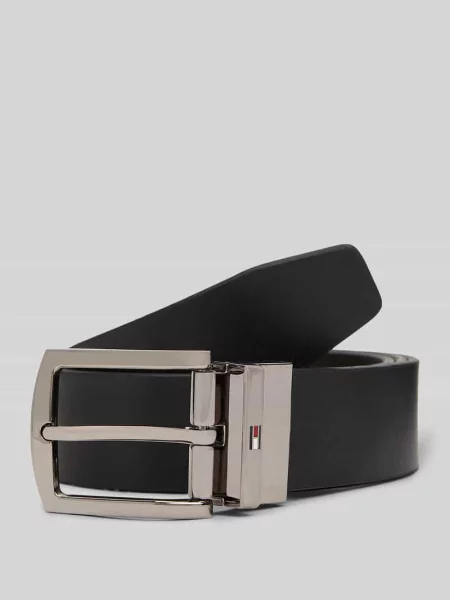 Pasek ze skóry bydlęcej model ‘DENTON REV’ Tommy Hilfiger