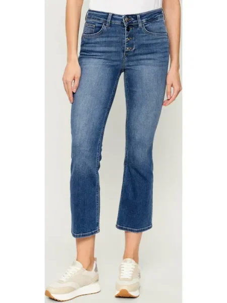 Liu Jo Blugi Flare Fit albastru