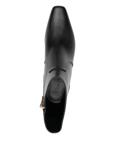 Botine Coach din piele negru