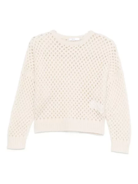 Pulover Max Mara lung alb