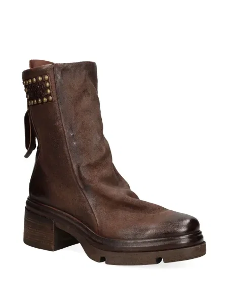 Botine A.s.98 cu tepi maro