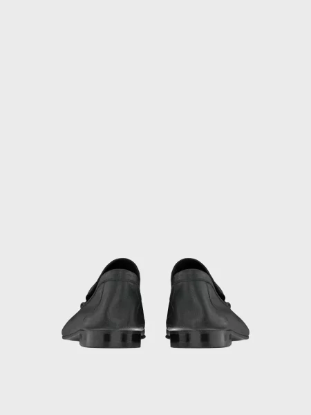 Кожаные лоферы Calvin Klein черные