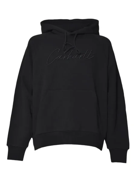 Hanorac cu glugă Carhartt Wip cu broderie negru
