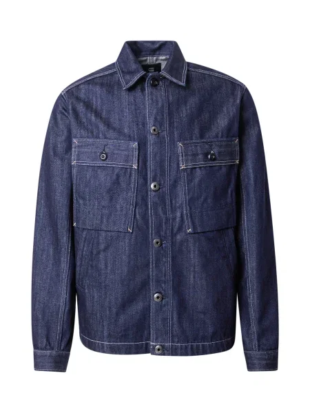 G-STAR Geacă de primăvară-toamnă Mosa închis albastru