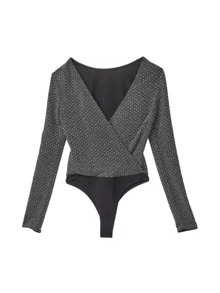 Koszulka Karl Lagerfeld z dżerseju szara