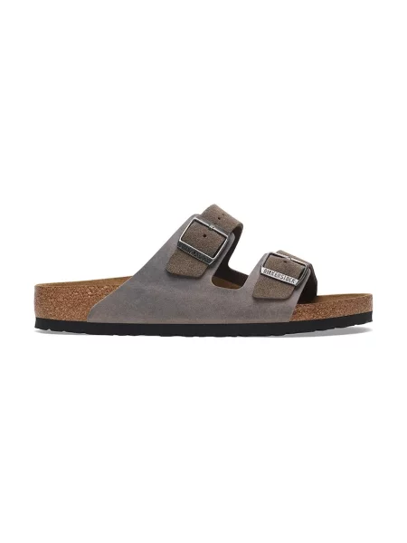 Usnjeni natikači Birkenstock Arizona zelena
