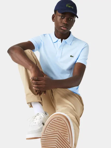 Lacoste Поло синій