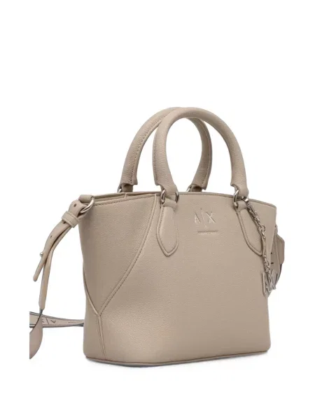 Geantă shopper Armani Exchange cu autograf