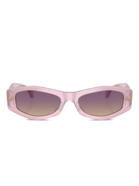 Ochelari de soare Versace Eyewear cu imprimeu geometric roz