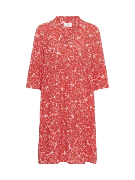 Kaffe Rochie pastel roșu