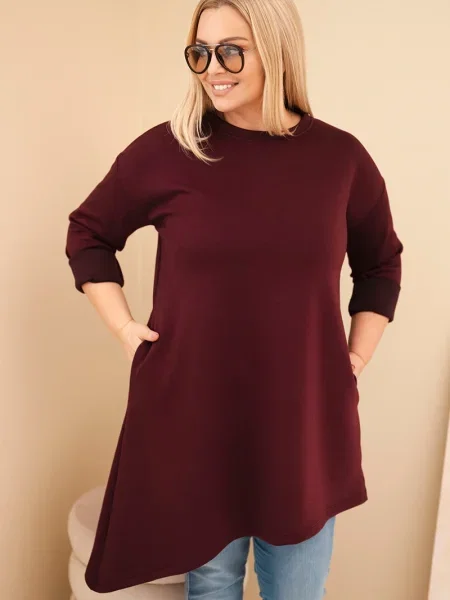 Obleka Kesi Włoski z dolgimi rokavi