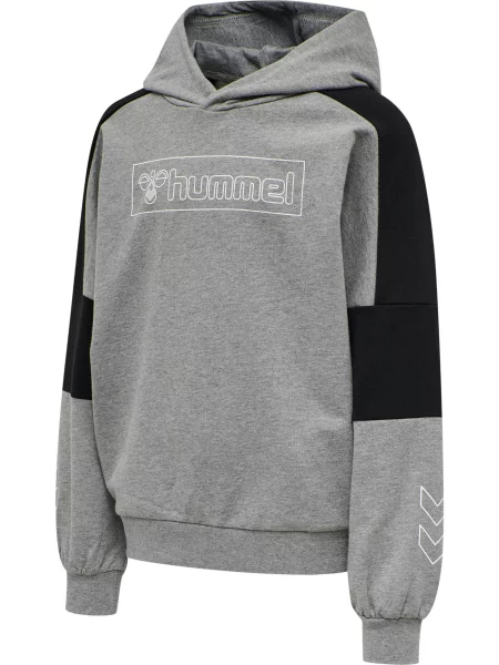 Bluza z kapturem dla dzieci Hummel hmlBOXLINE szara