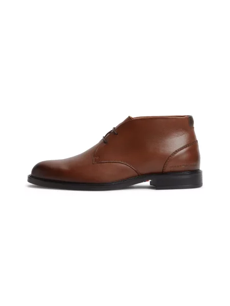 TOMMY HILFIGER Botine Chukka CORPORATE coniac maro