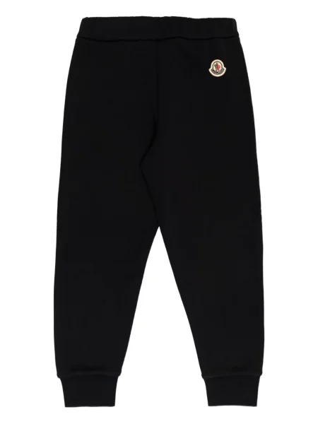 Spodnie dziecięce Moncler Enfant czarne