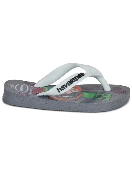 Šľapky Havaianas sivá