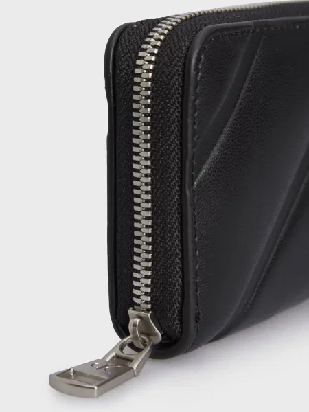 Стьобаний гаманець Calvin Klein Jeans чорний