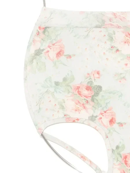 Chiloți Simone Rocha cu model floral cu imagine