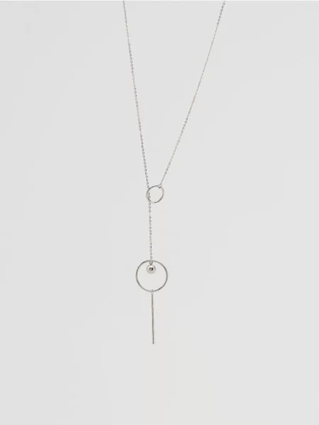 Ожерелье Reserved серебряное