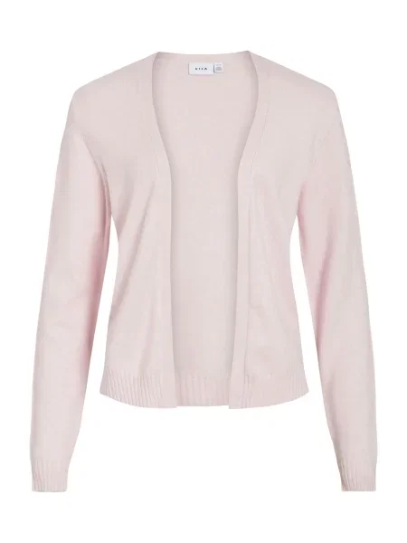 VILA Geacă tricotată VIRIL' roz