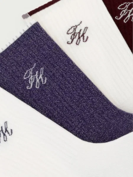 Tommy Hilfiger ponožky dámske s bavlnou béžová