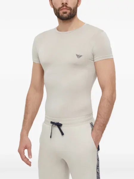 Cămașă Emporio Armani cu autograf