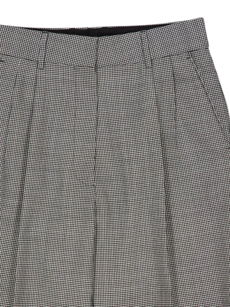 Pantaloni Blazé Milano cu model pepito negru
