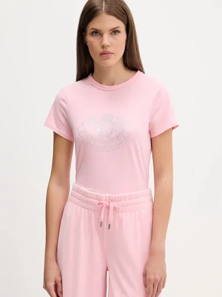 Тениска Juicy Couture розово