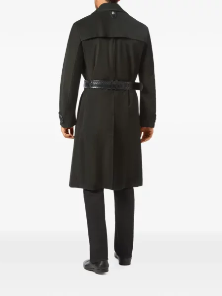 Trenci Billionaire din piele negru