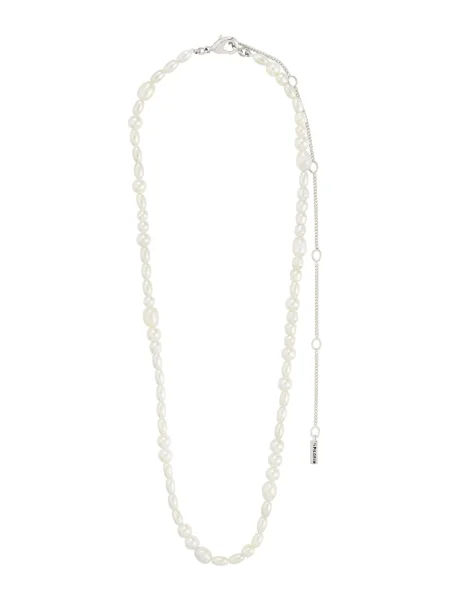 Pilgrim Verižica ELLIANA srebrna / biserno bela