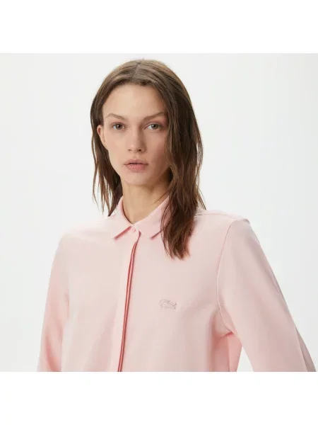 Lacoste Koszula Lacoste różowa