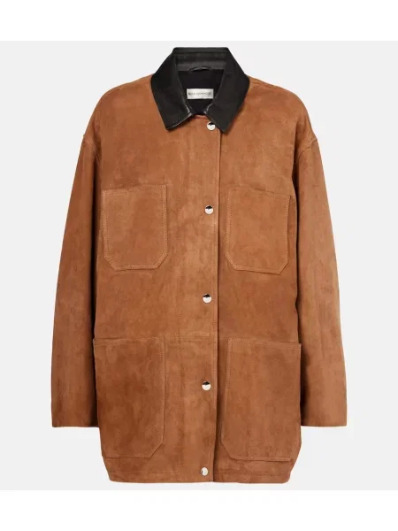 Bőrdzseki Nour Hammour barna