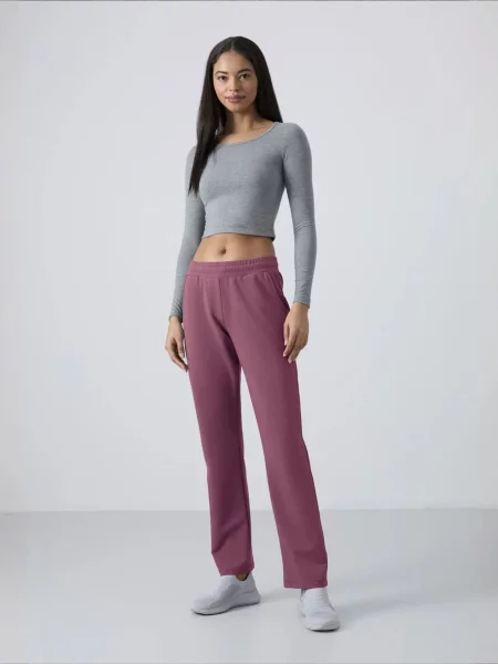 Tommy Life Kalhoty Jogginghose bledě fialová