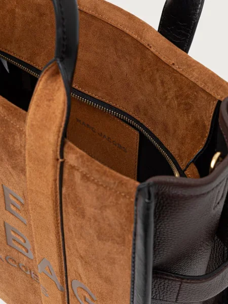 Marc Jacobs Shopper táska The Suede Medium Tote Bag | hasított bőr barna