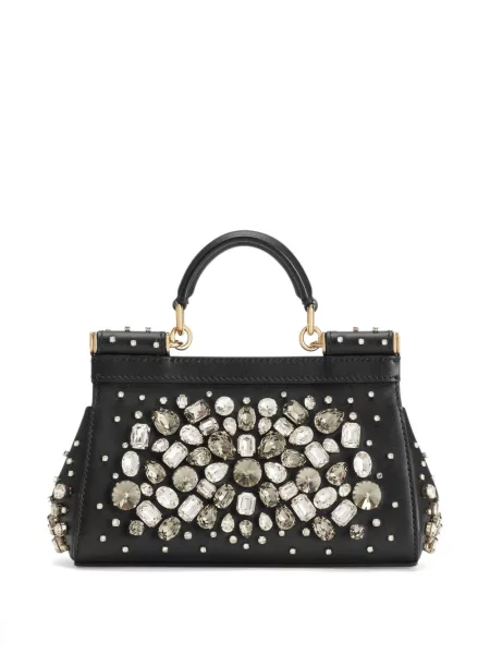 Geantă Dolce & Gabbana Sicily negru