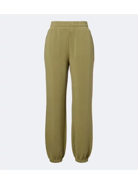 Pantaloni sport Varley din jerseu clasici verde