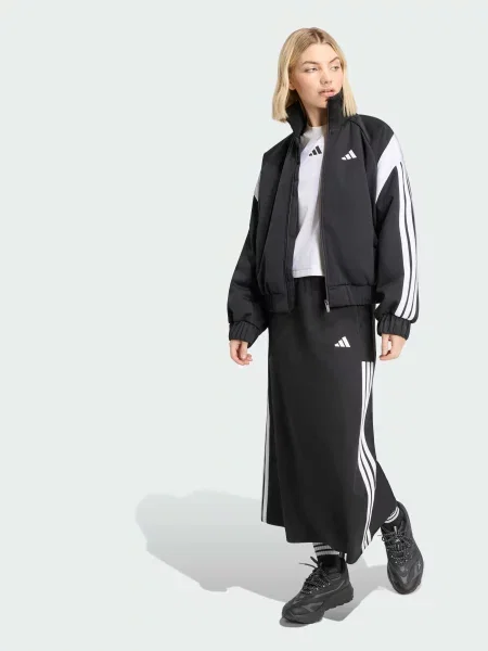 Бомбер Adidas черный