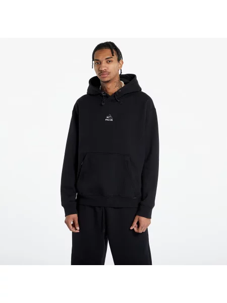 Φούτερ Nike ACG Therma-FIT Fleece Pullover Hoodie UNISEX Black/ Anthracite/ Summit White S λευκό