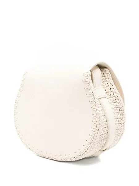 Geanta crossbody Chloé alb