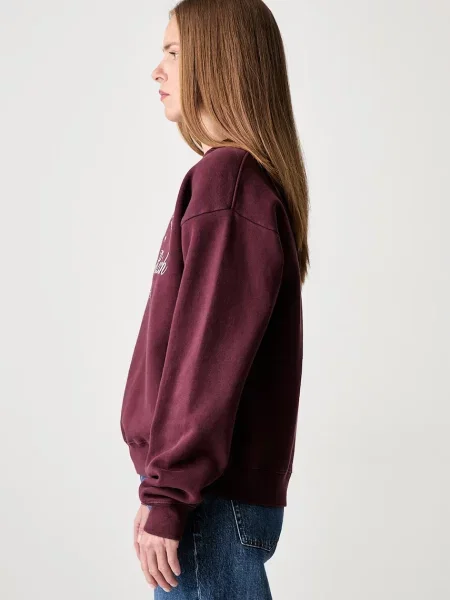 Sporty & Rich Syracuse bluza oversize czerwona